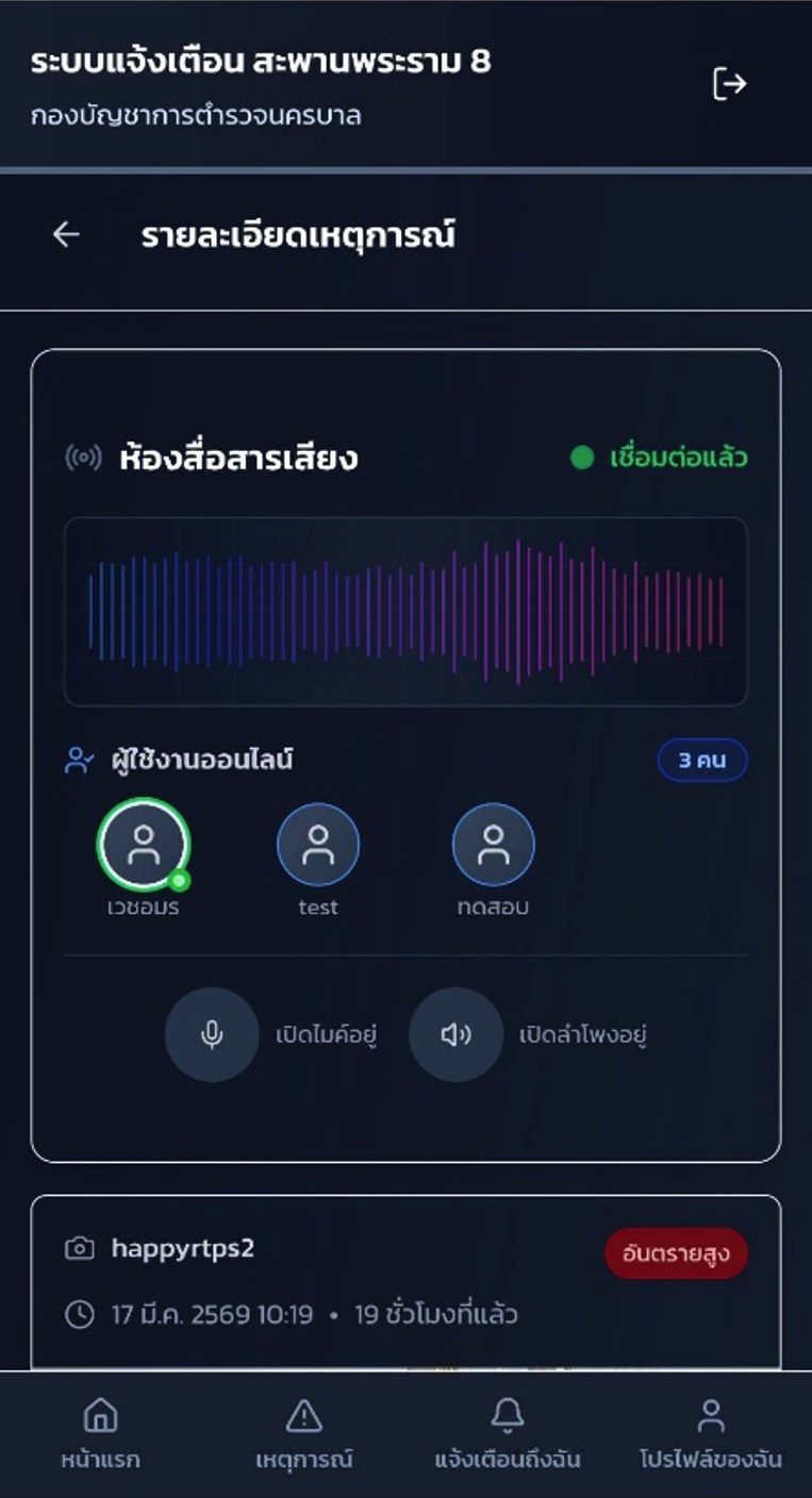 แอปพลิเคชัน LINE - หน้าหลัก